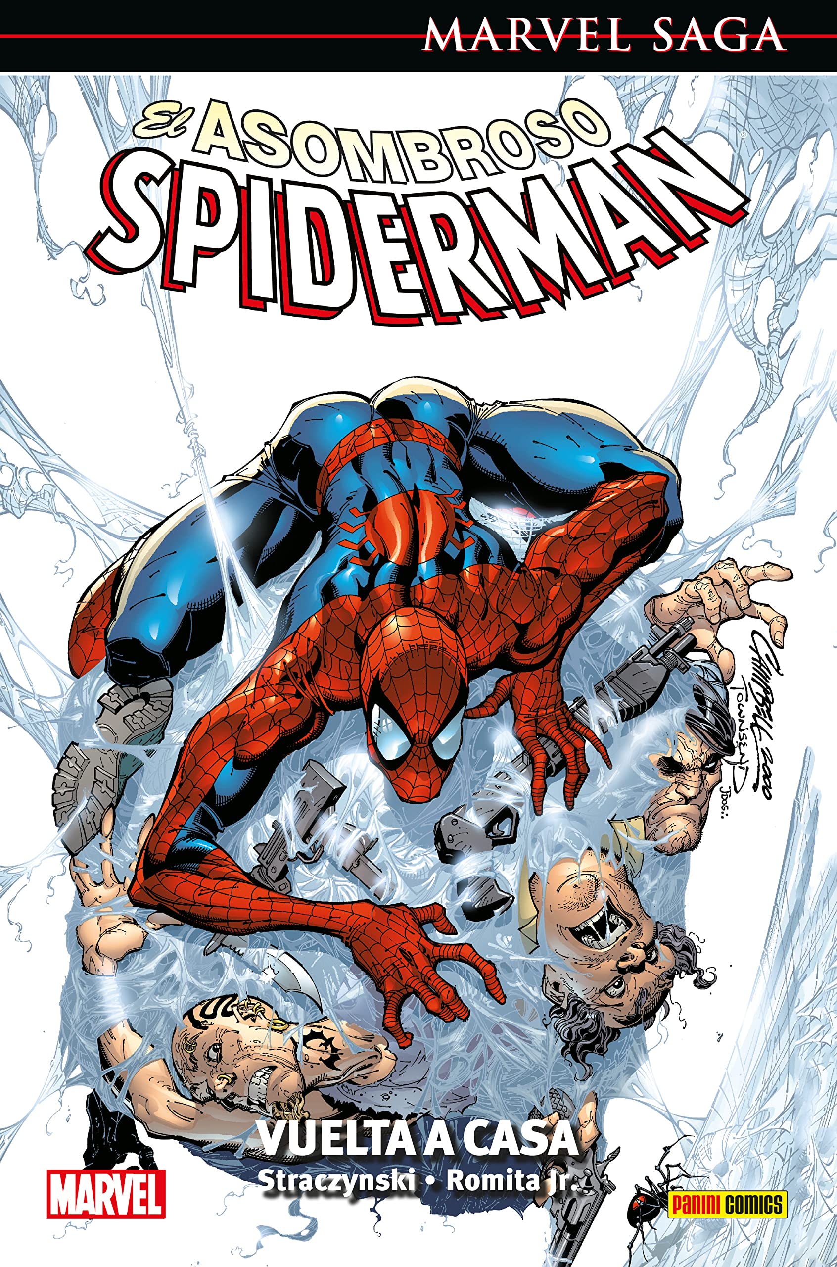 Reedición marvel saga el asombroso spiderman 1. vuelta a casa 1 book