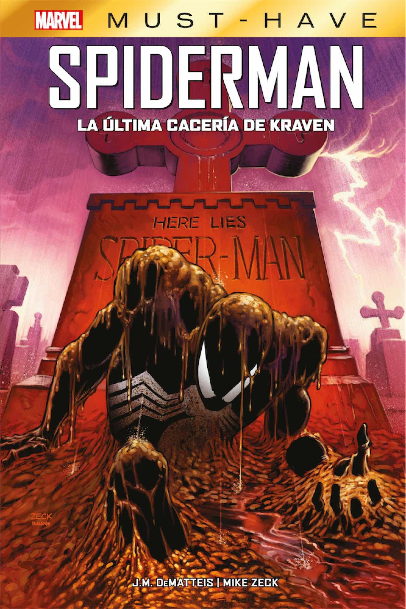 Reedición marvel must have spiderman. la última cacería de kraven Manga
