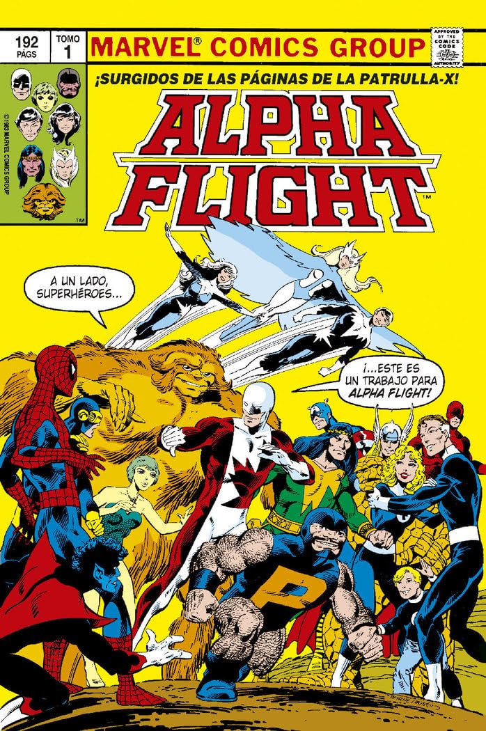 Biblioteca alpha flight n.1. 1983-84: alpha flight 1-6 usa Superheroes