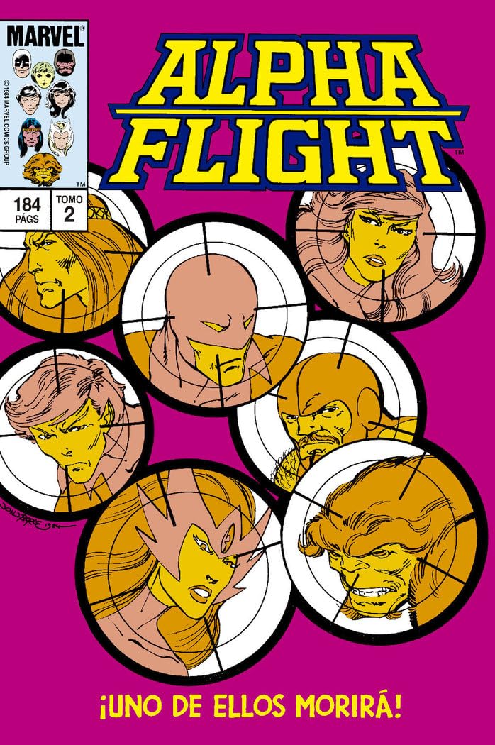 Biblioteca alpha flight n.2. 1984: alpha flight 7-12 usa Superheroes