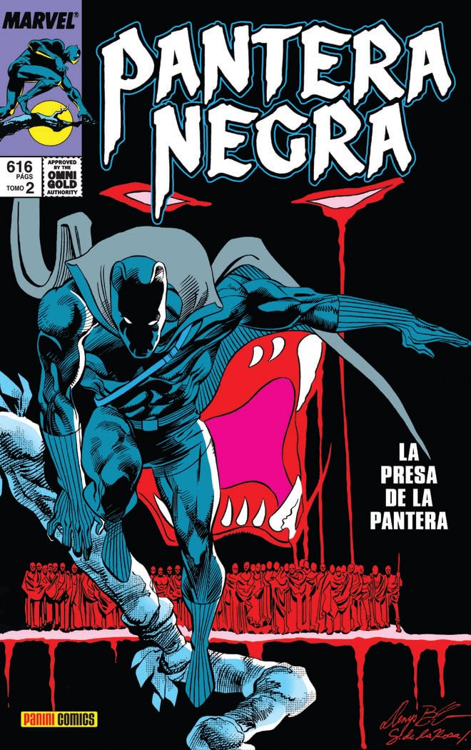 MARVEL GOLD OMNIBUS PANTERA NEGRA 2. LA PRESA DE LA PANTERA Superheroes