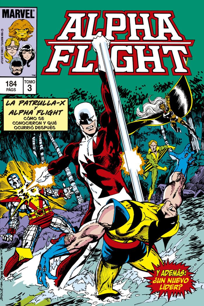 Biblioteca alpha flight n.3. 1984-85: alpha flight 13-19 usa Manga
