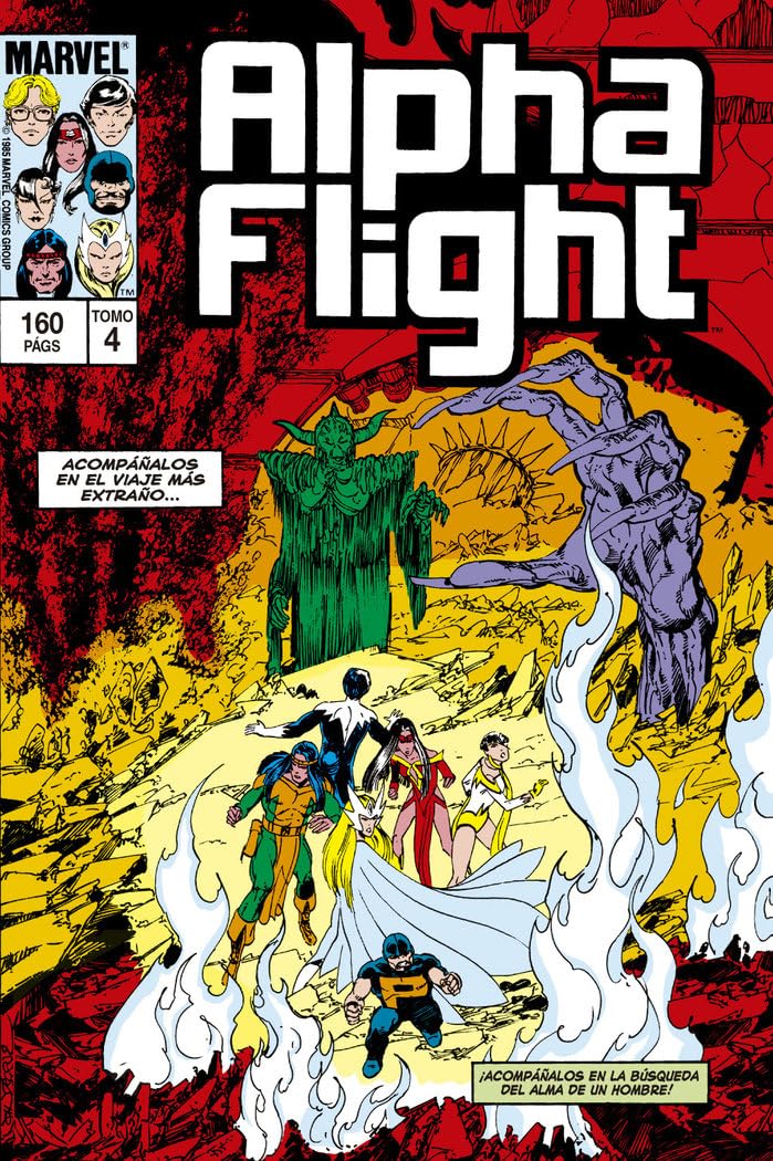 Biblioteca alpha flight n.4. 1985: alpha flight 20-24 usa Manga
