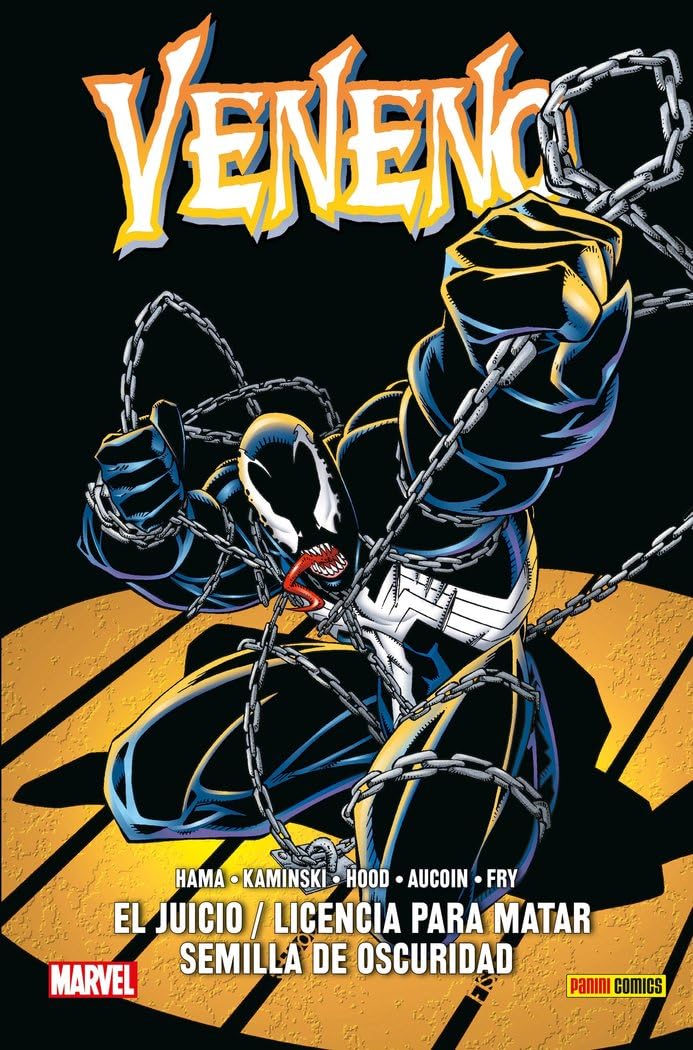 100% Marvel hc veneno. el juicio/licencia para matar/semilla de oscuridad book