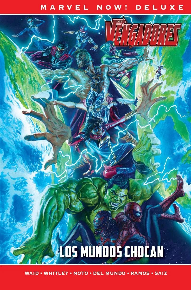 Marvel now! deluxe los vengadores de mark waid 3. los mundos chocan book