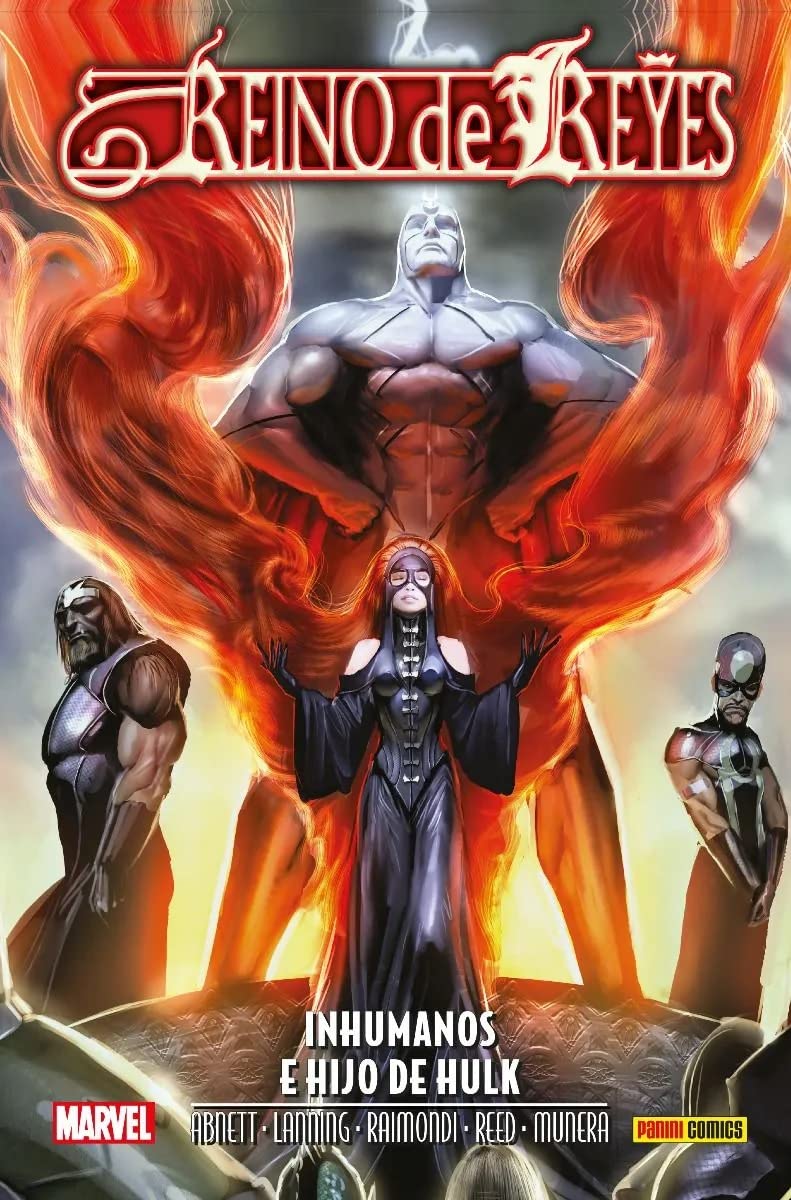 Aniquilación saga reino de reyes. inhumanos & hijo de hulk Manga