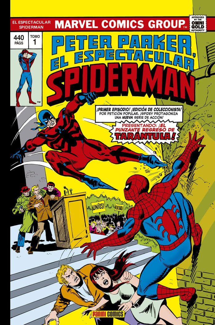 Marvel gold peter parker, el espectacular spiderman 1. ¡la tarántula pica dos veces Manga