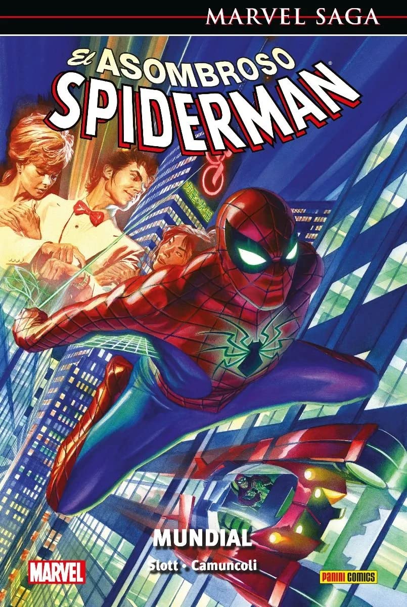 Reedición marvel saga el asombroso spiderman 51. mundial Manga
