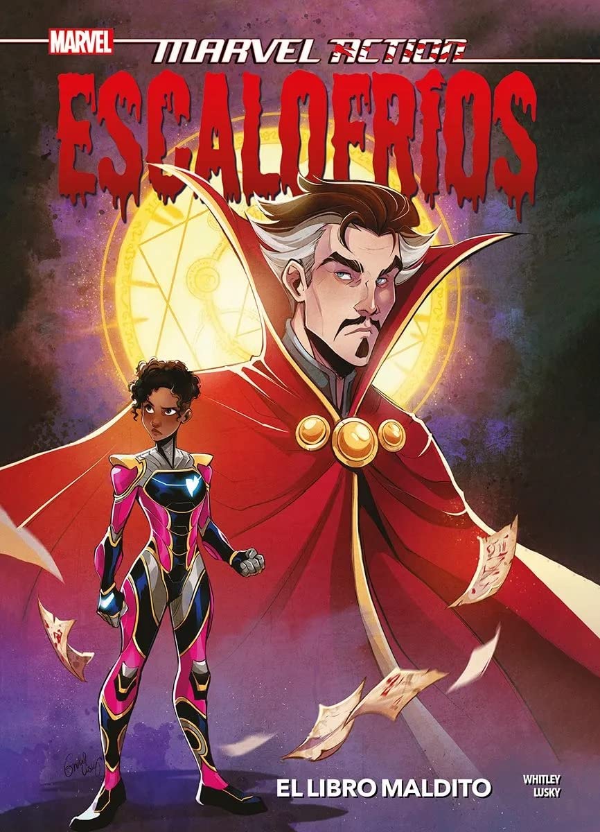 MARVEL ACTION ESCALOFRÍOS. EL LIBRO MALDITO book