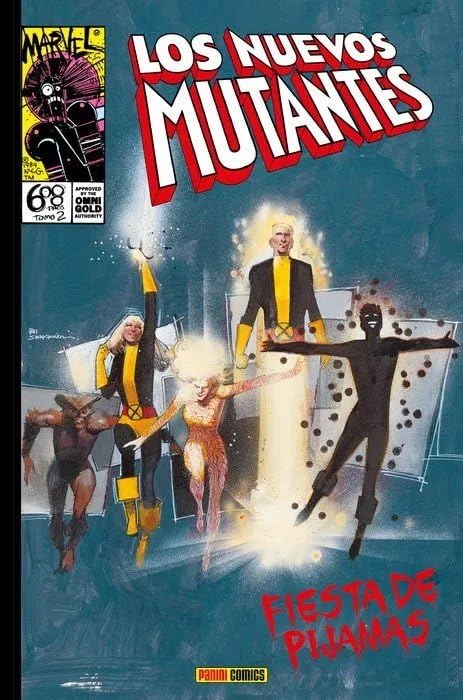 Reedición marvel gold omnibus marvel gold los nuevos mutantes 2. jóvenes extraños book