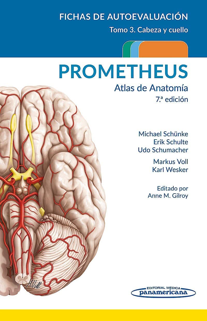 PROMETHEUS. Atlas de Anatomía.Fichas de autoevaluación: Cabeza y Cuello Medicine