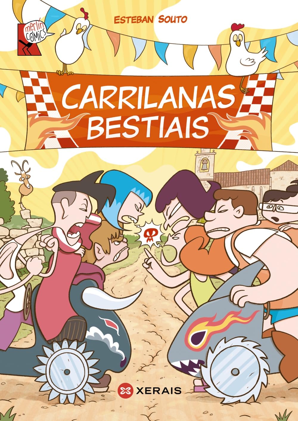 Carrilanas bestiais (INFANTIL E XUVENIL - MERLÍN - Cómics) Contemporary literature