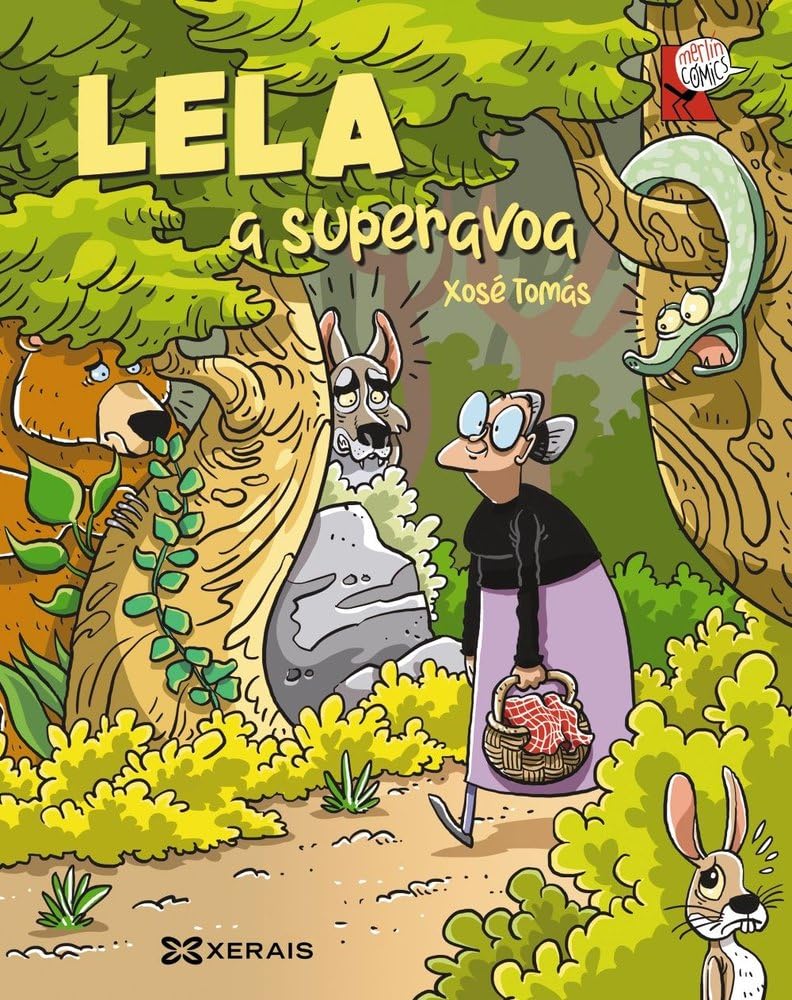 Lela, a superavoa (INFANTIL E XUVENIL - MERLÍN - Cómics) Manga