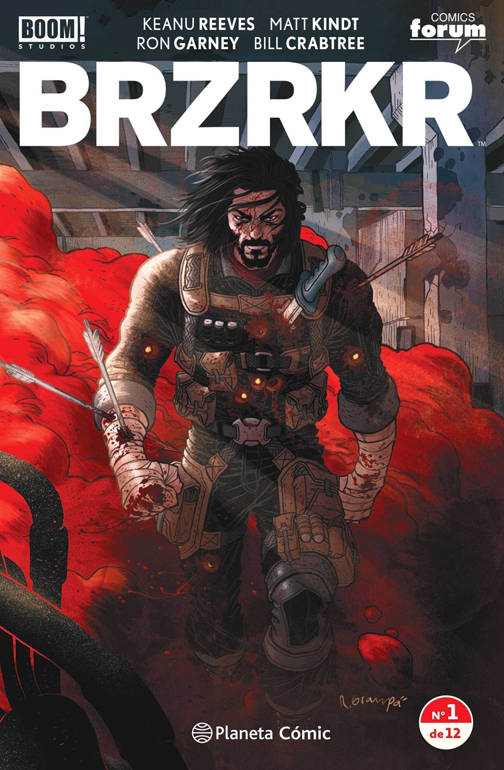 BRZRKR nº 01/12 (Ciencia ficción, Band 1) Manga
