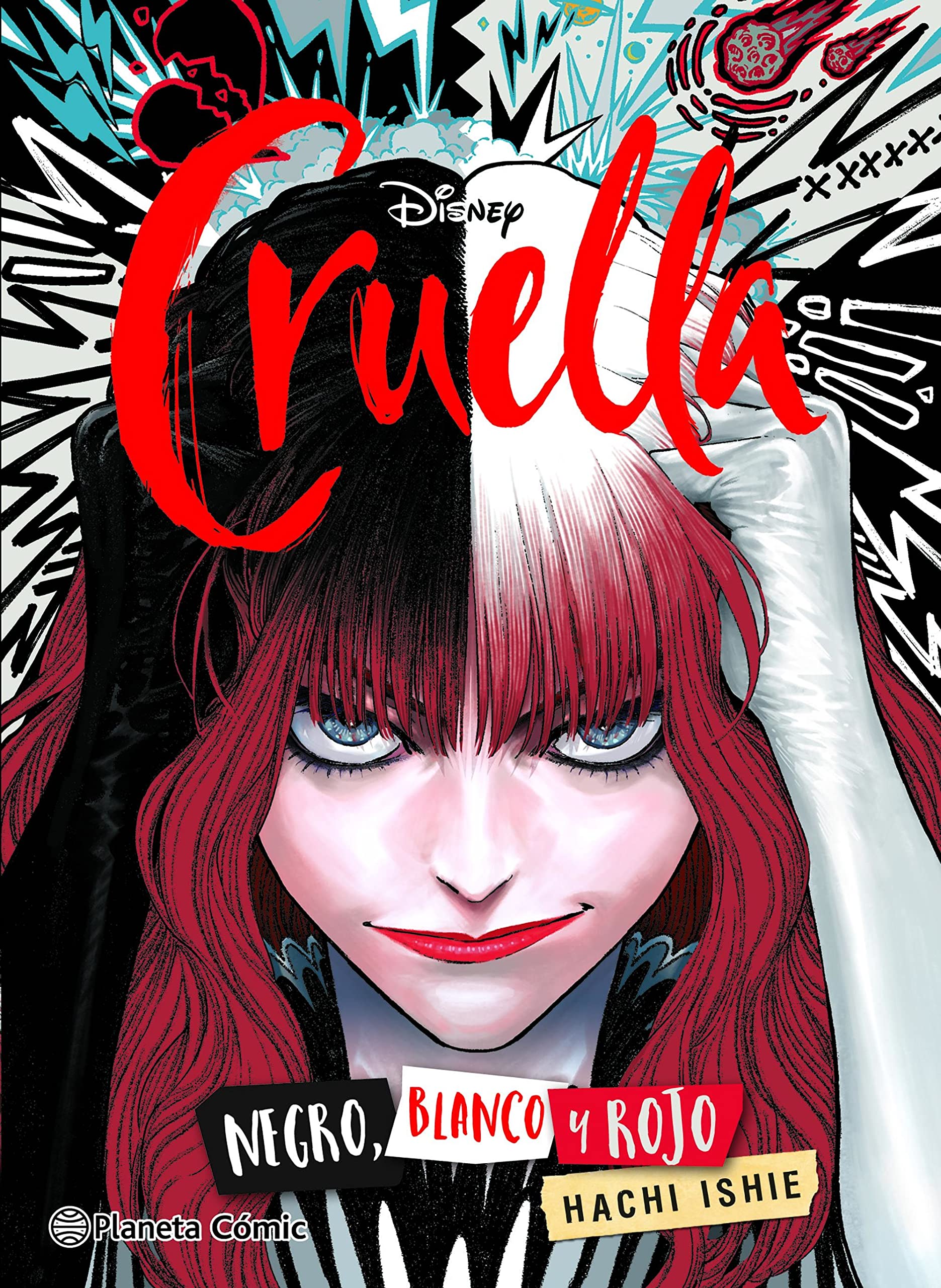 Cruella (manga): Negro, blanco y rojo book