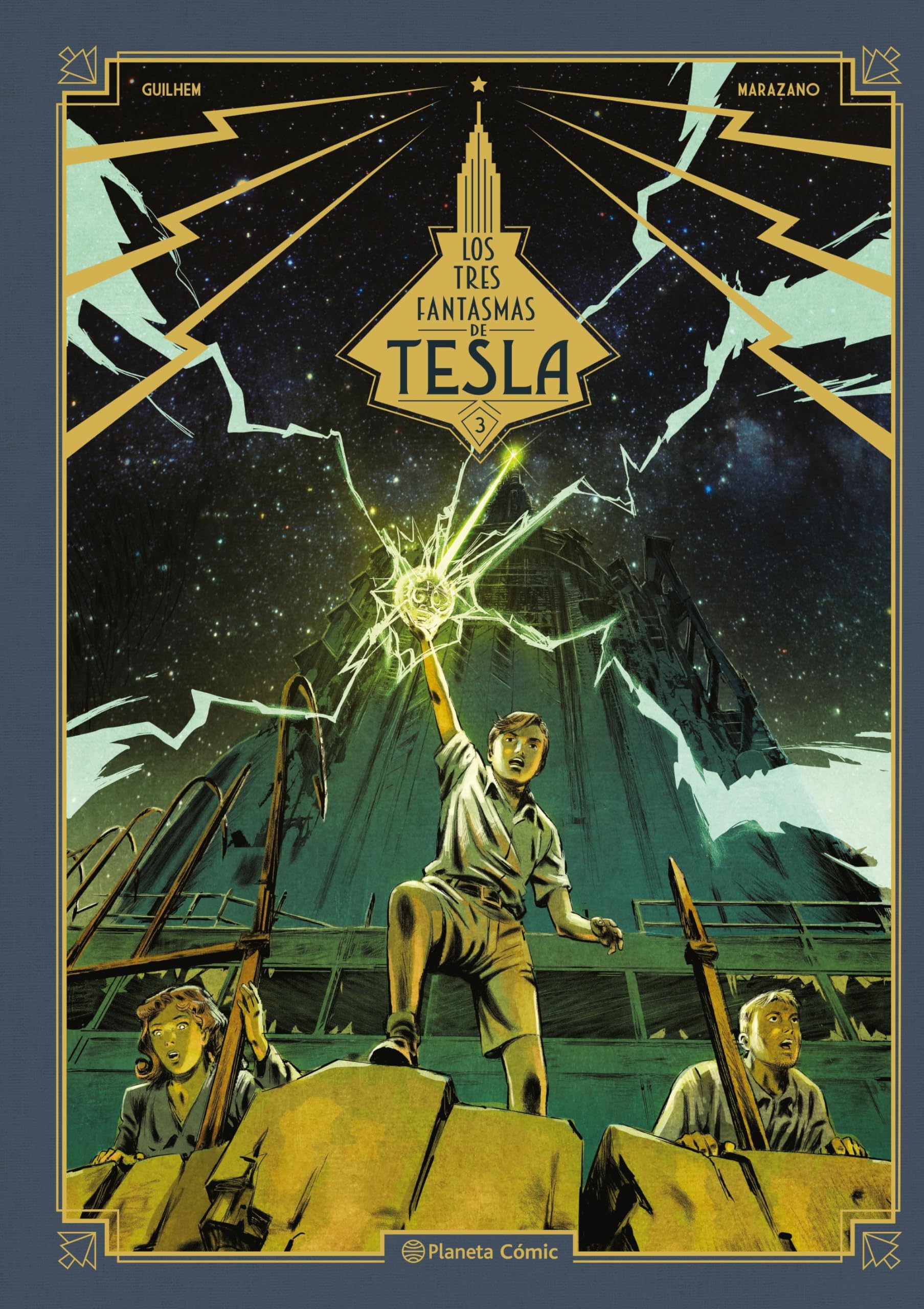 Los tres fantasmas de Tesla nº 03/03 (BD - Autores Europeos, Band 3) Manga