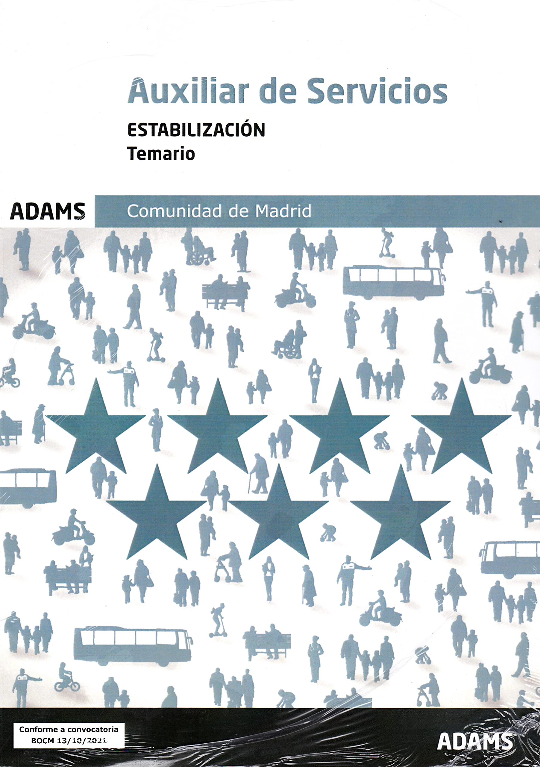 Temario Personal Auxiliar de Servicios Comunidad de Madrid (estabilización) book