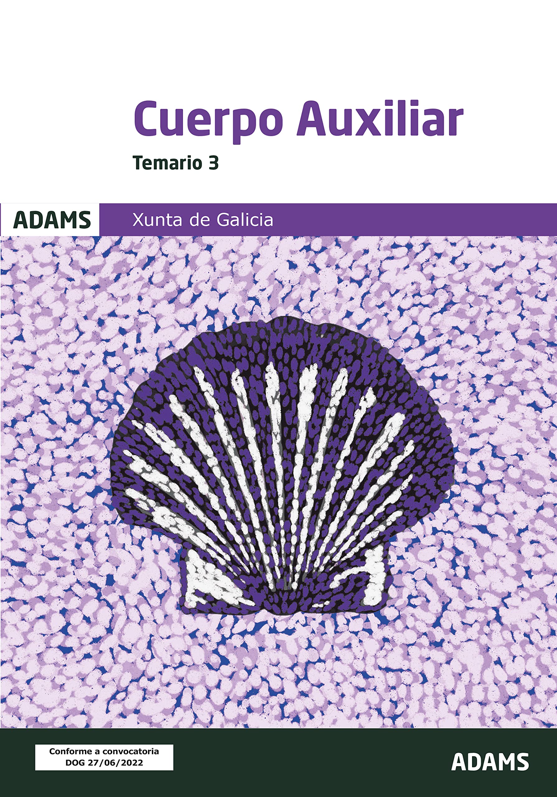 Temario 3 Cuerpo Auxiliar de la Xunta de Galicia book