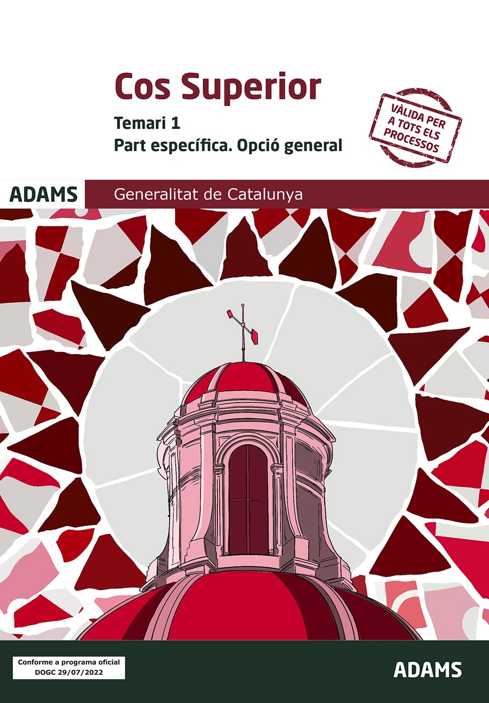 Temari 1 Cos Superior Part Especifica (opció general) de la Generalitat de Catalunya book