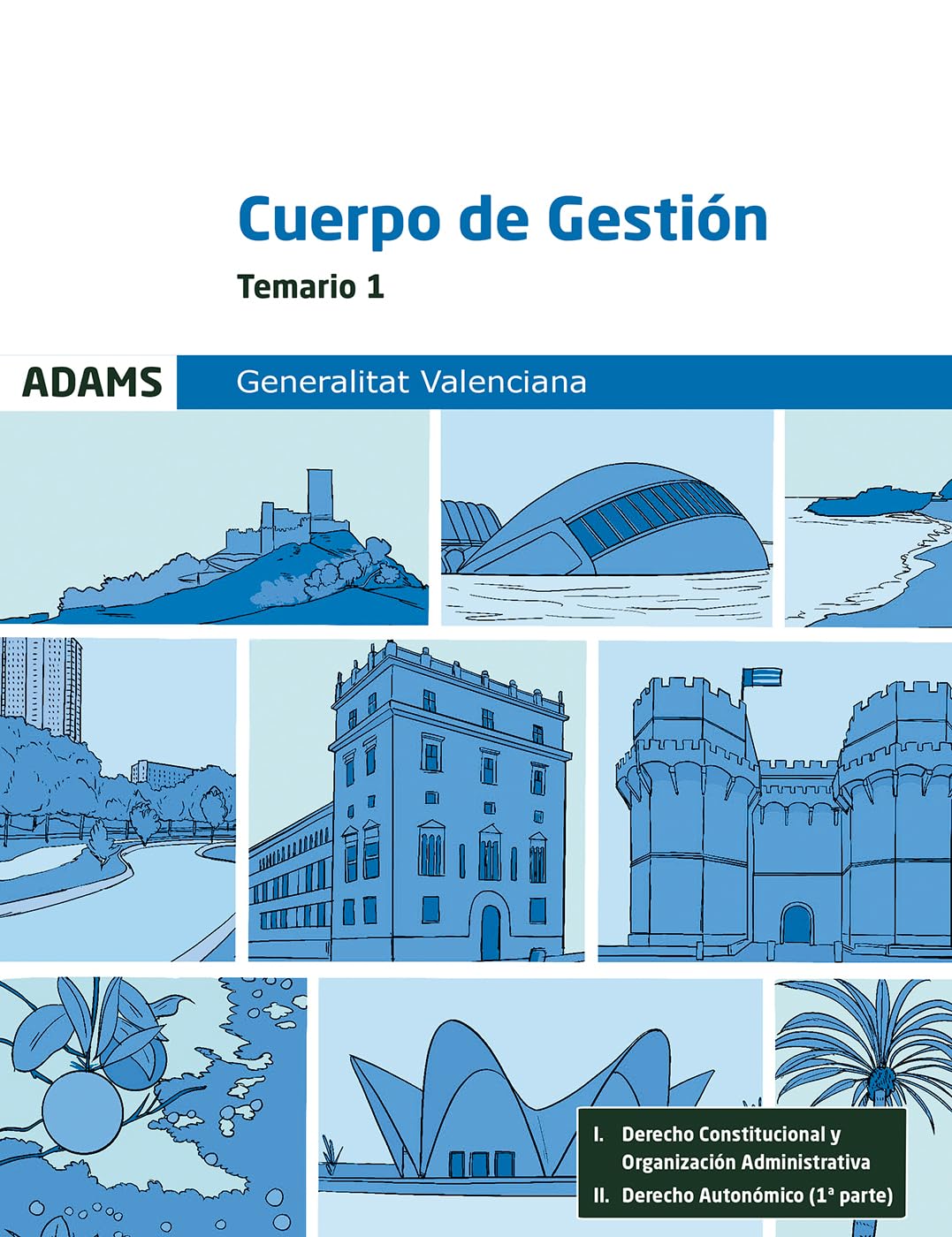 Temario 1 Cuerpo de Gestión de la Generalitat Valenciana book