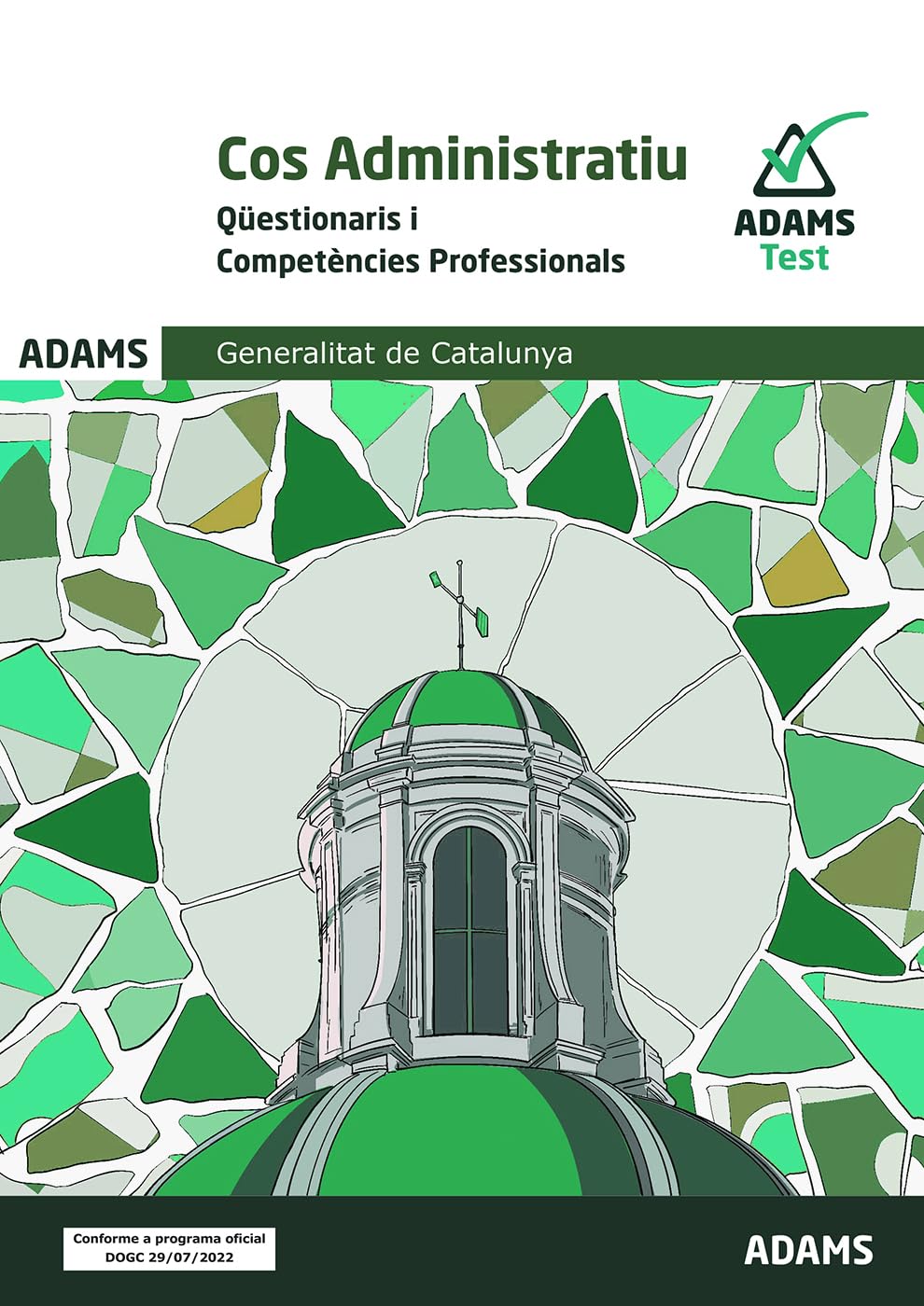 Qüestionari i Competències professionals Cos Administratiu Generalitat de Catalunya book