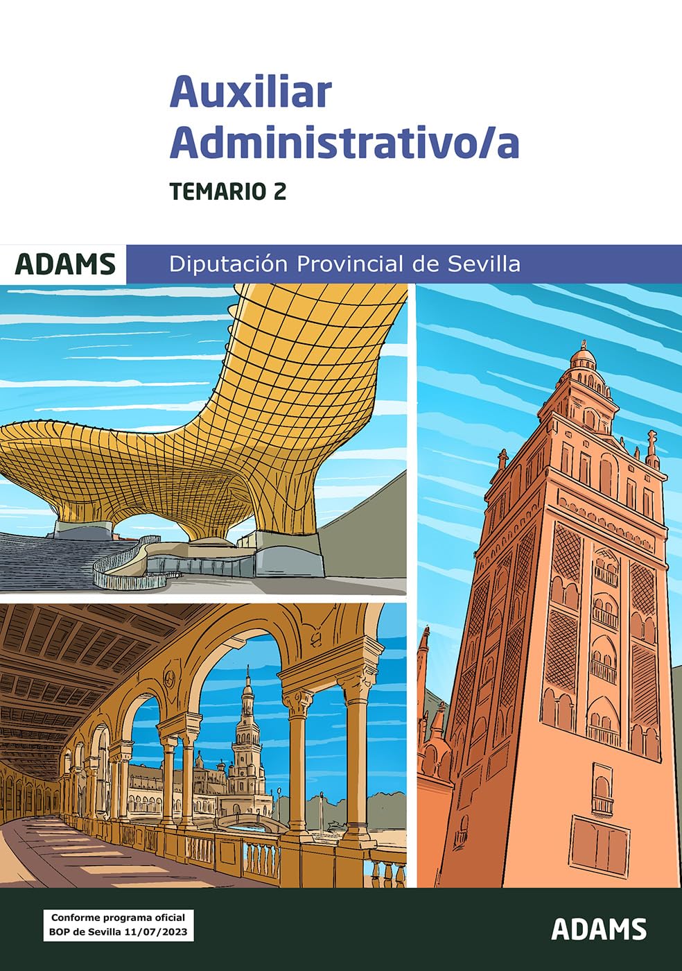 Temario 2 Auxiliar administrativo-a de la Diputación Provincial de Sevilla Books
