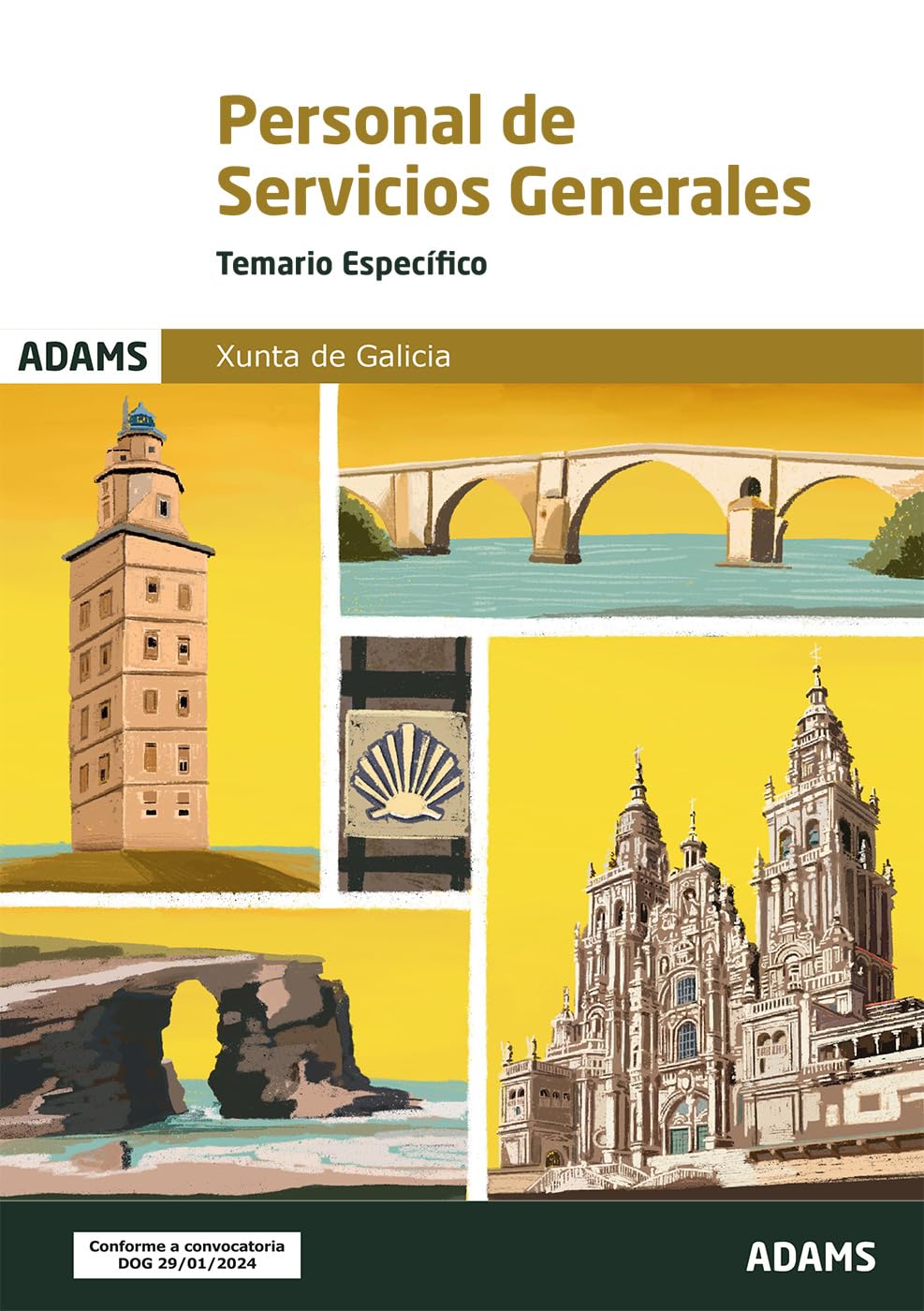 Temario específico Personal de Servicios Generales (PSX) Xunta de Galicia book