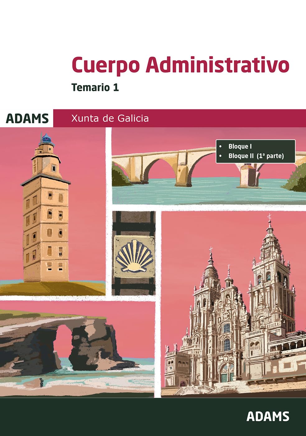 Temario 1 Grupo Administrativo Xunta de Galicia book