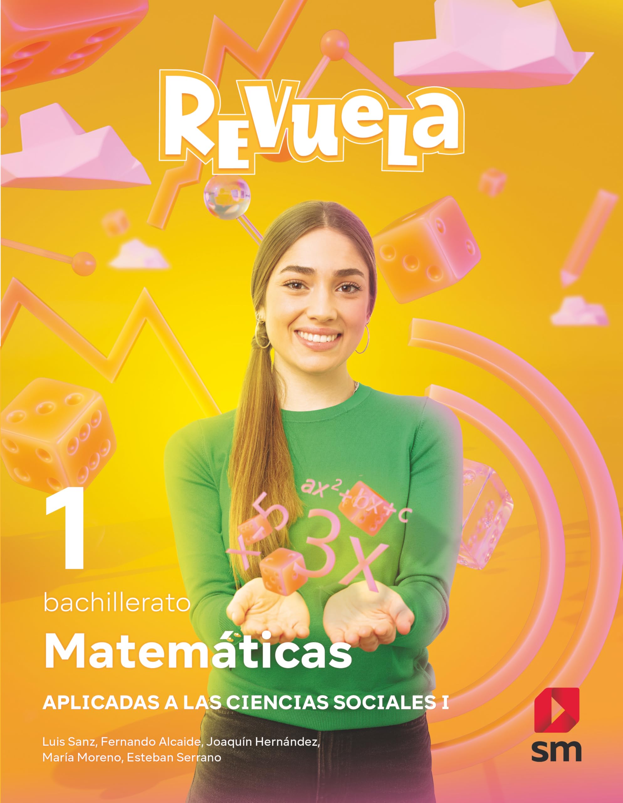 Matemáticas aplicadas a las Ciencias Sociales. 1 Bachillerato. Revuela Study Guides