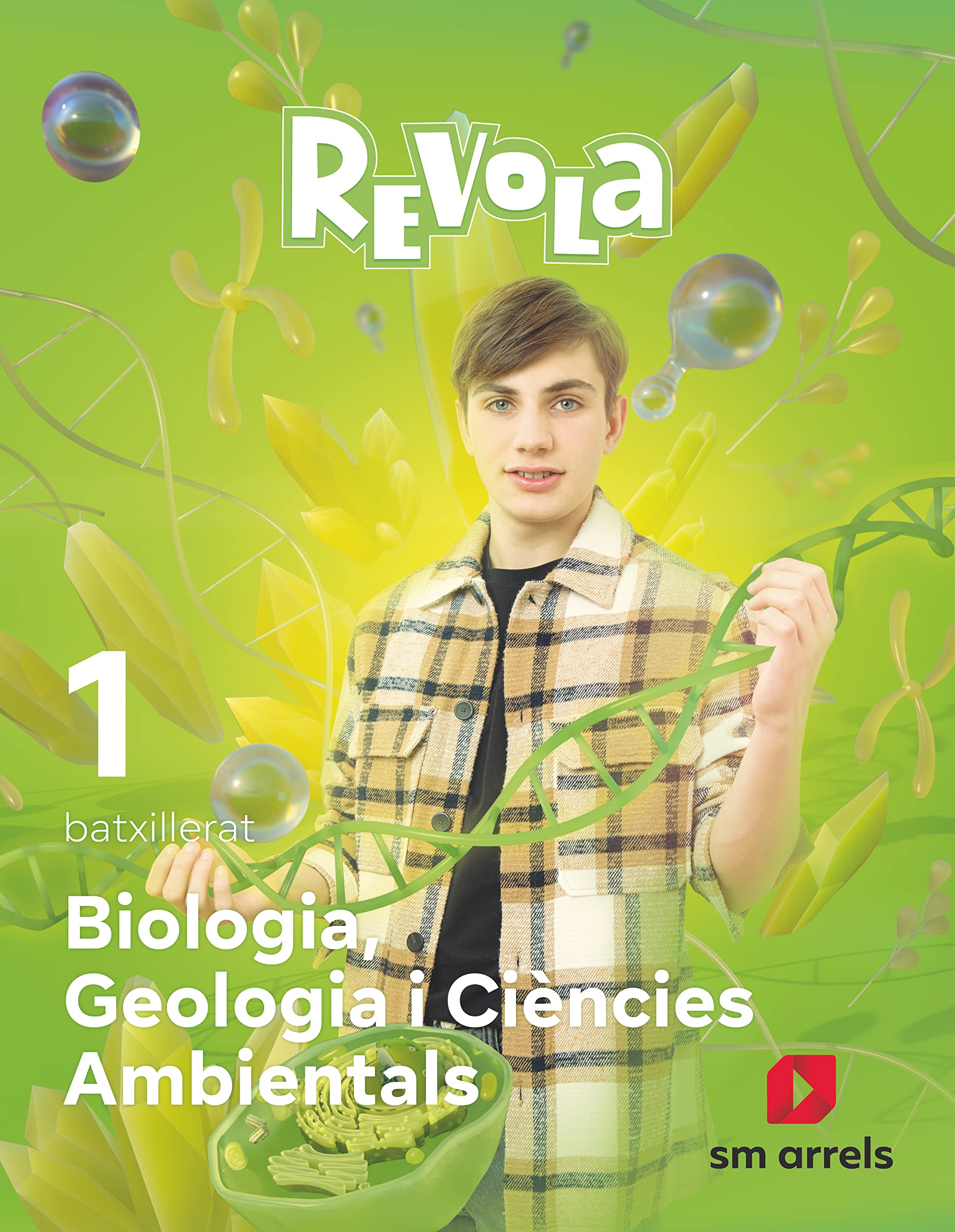 Biología, Geología i Coneixement del Medi. 1 Batxillerat. Revola. Arrels book