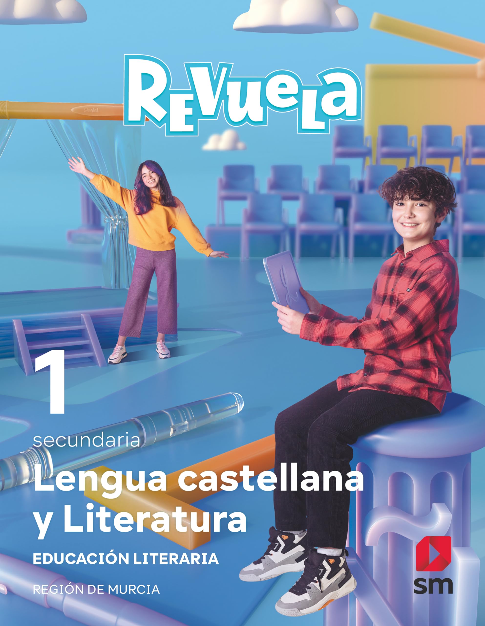 Lengua Castellana y Literatura. 1 Secundaria. Revuela. Región de Murcia Non-fiction