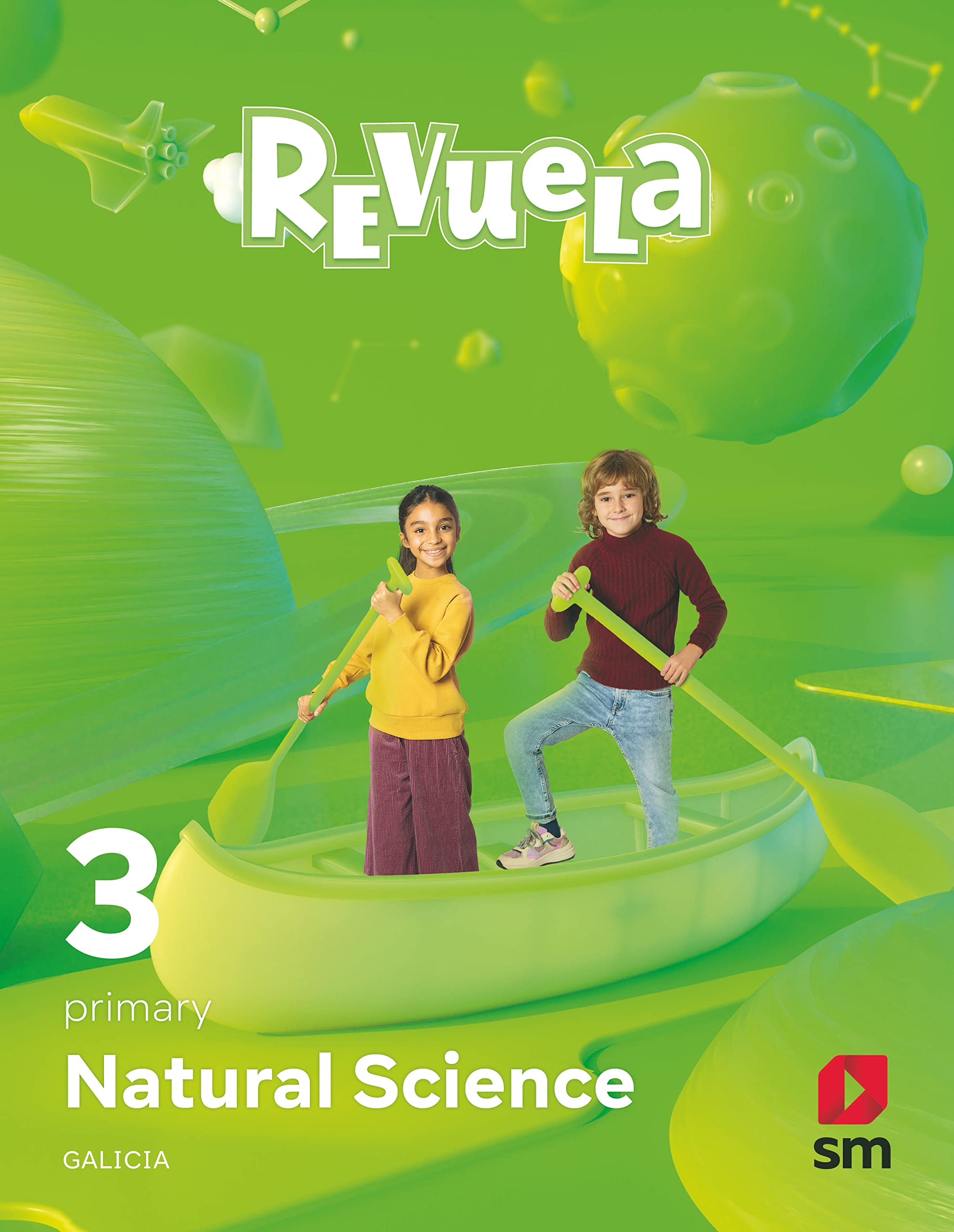 Natural Science. 3 Primary. Revuela. Galicia book