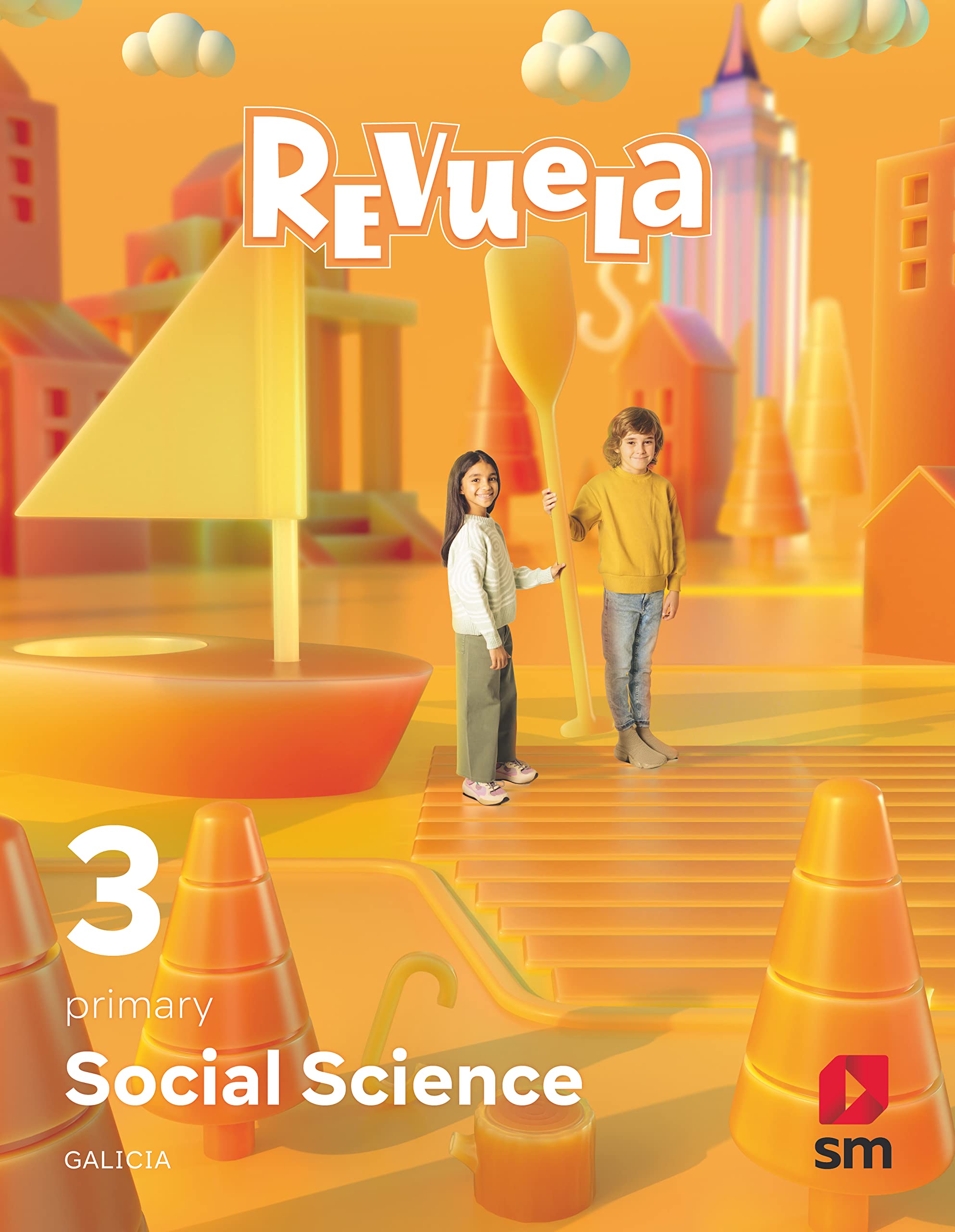 Social Science. 3 Primary. Revuela. Galicia book
