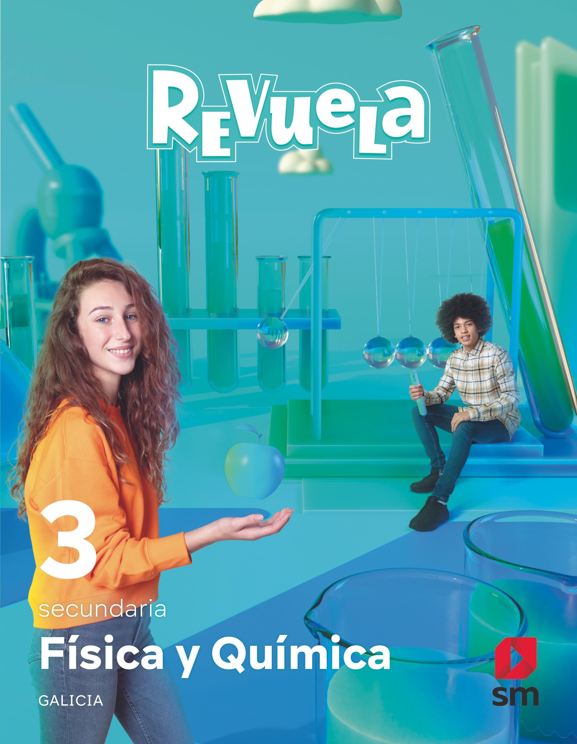 Física y Química. 3 Secundaria. Revuela. Galicia book