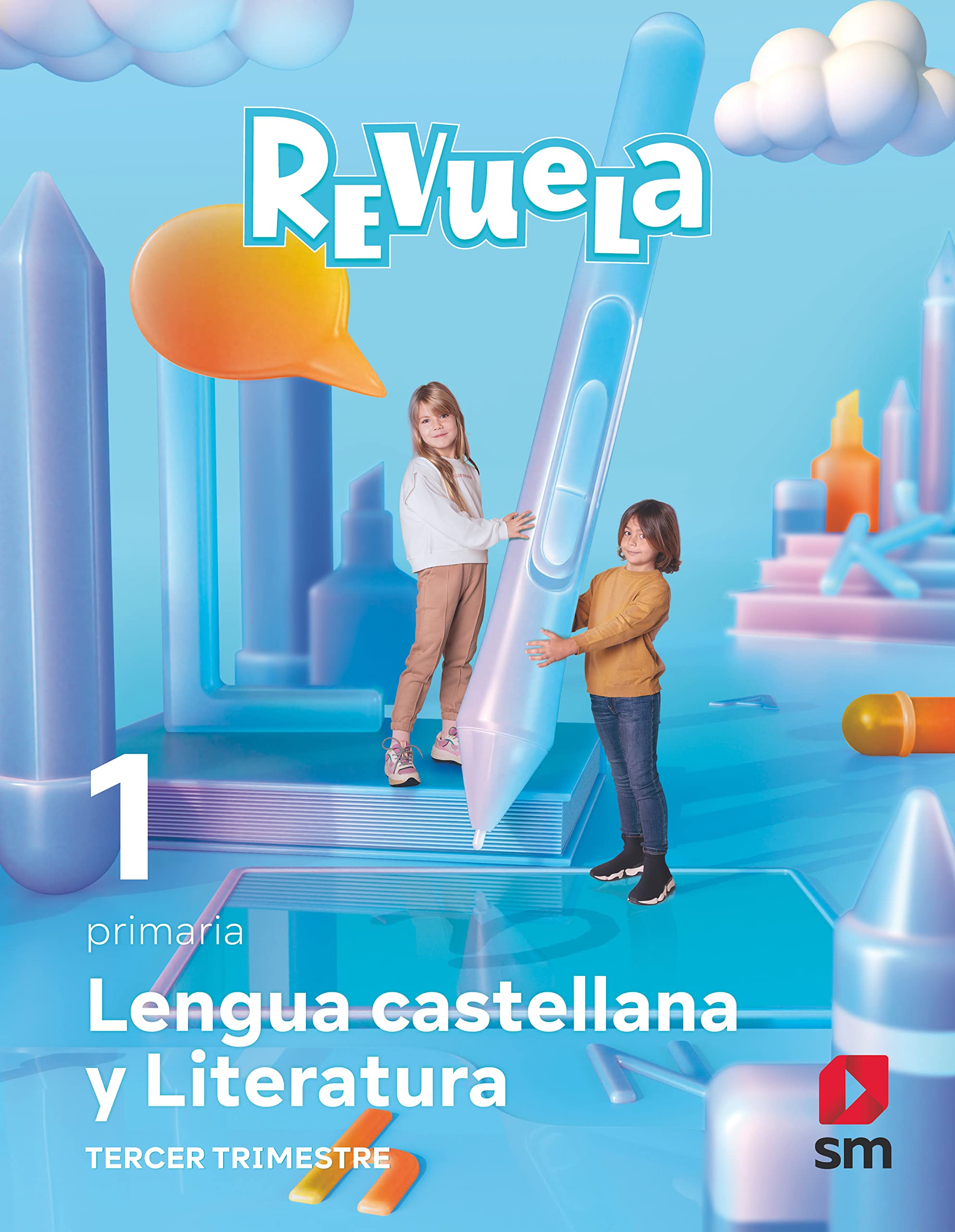 Lengua Castellana y Literatura . 1 Primaria. Revuela. Trimestres Non-fiction