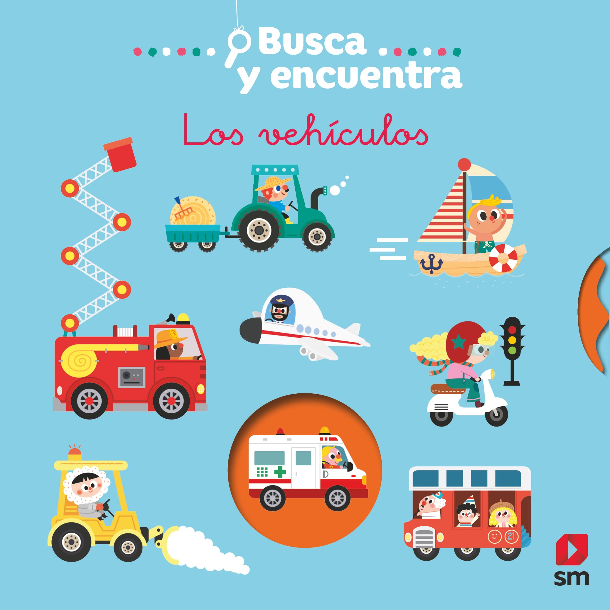 Busca y encuentra los vehículos (Busca y encuentra animados) Non-fiction