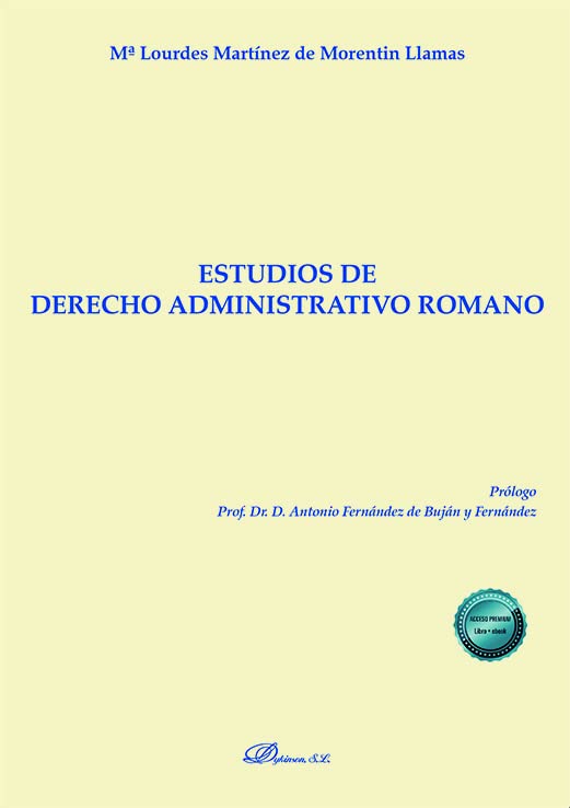 Estudios de derecho administrativo romano Law