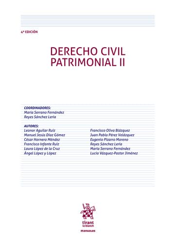 Derecho Civil Patrimonial II 4ª Edición (Manuales de Derecho Civil y Mercantil) Calendars