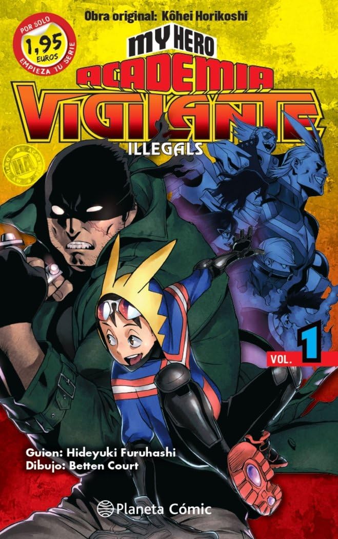 MM My Hero Academia Vigilante Illegals nº 01 1,95 (Manga Manía) Manga