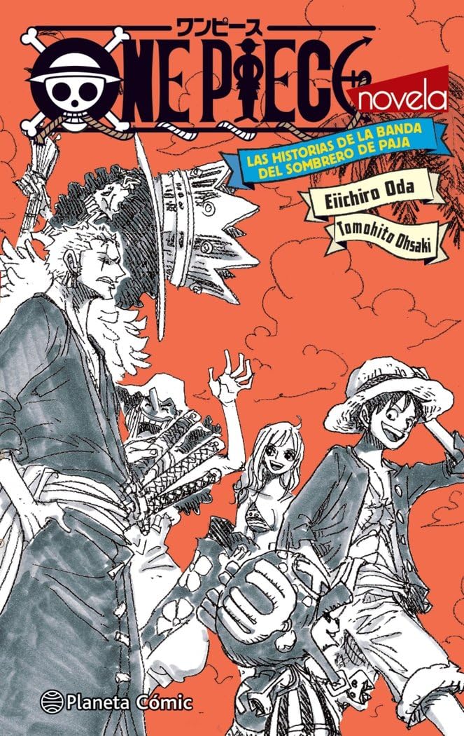 One Piece Las historias de la banda del Sombrero de paja (novela) book