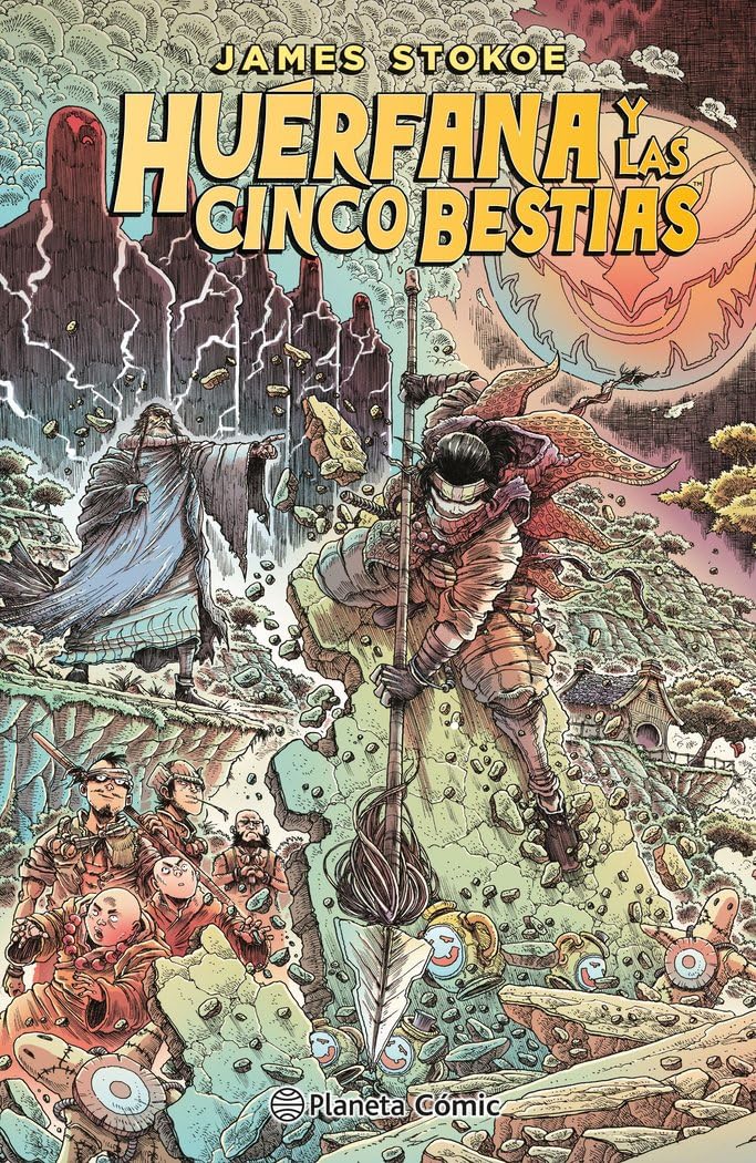 Huérfana y las cinco bestias book