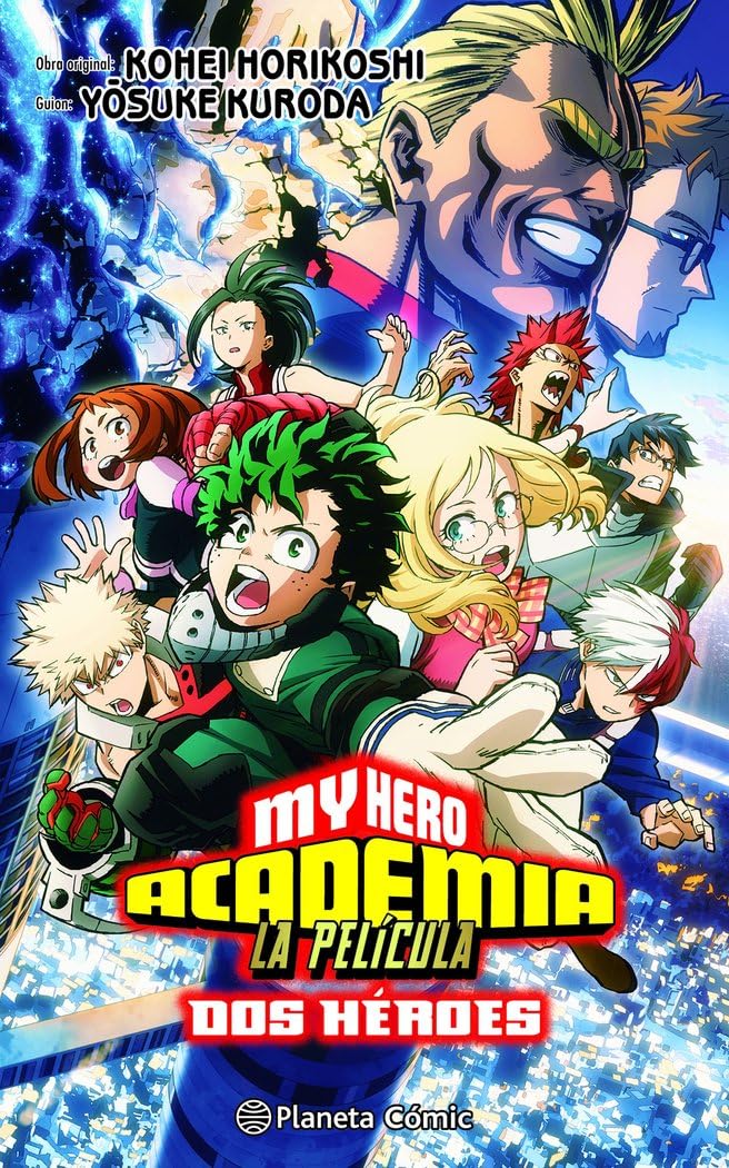 My Hero Academia: Dos héroes Anime comic book