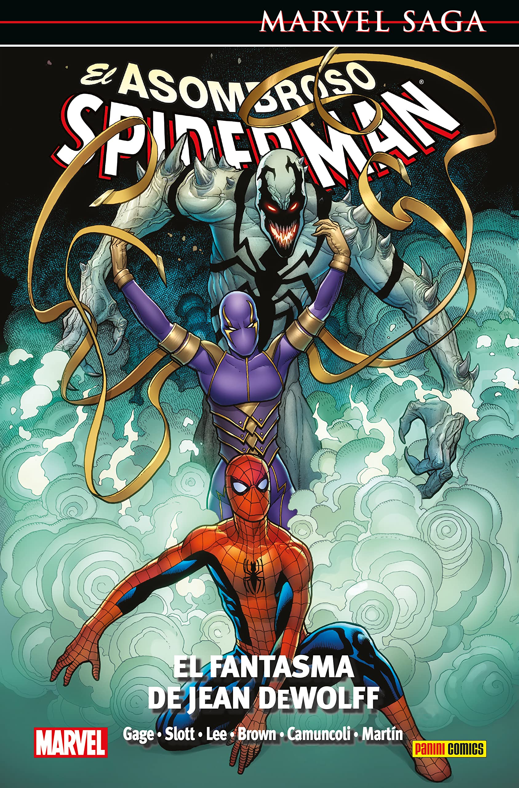 Reedición marvel saga el asombroso spiderman 33. el fantasma de jean dewolff book