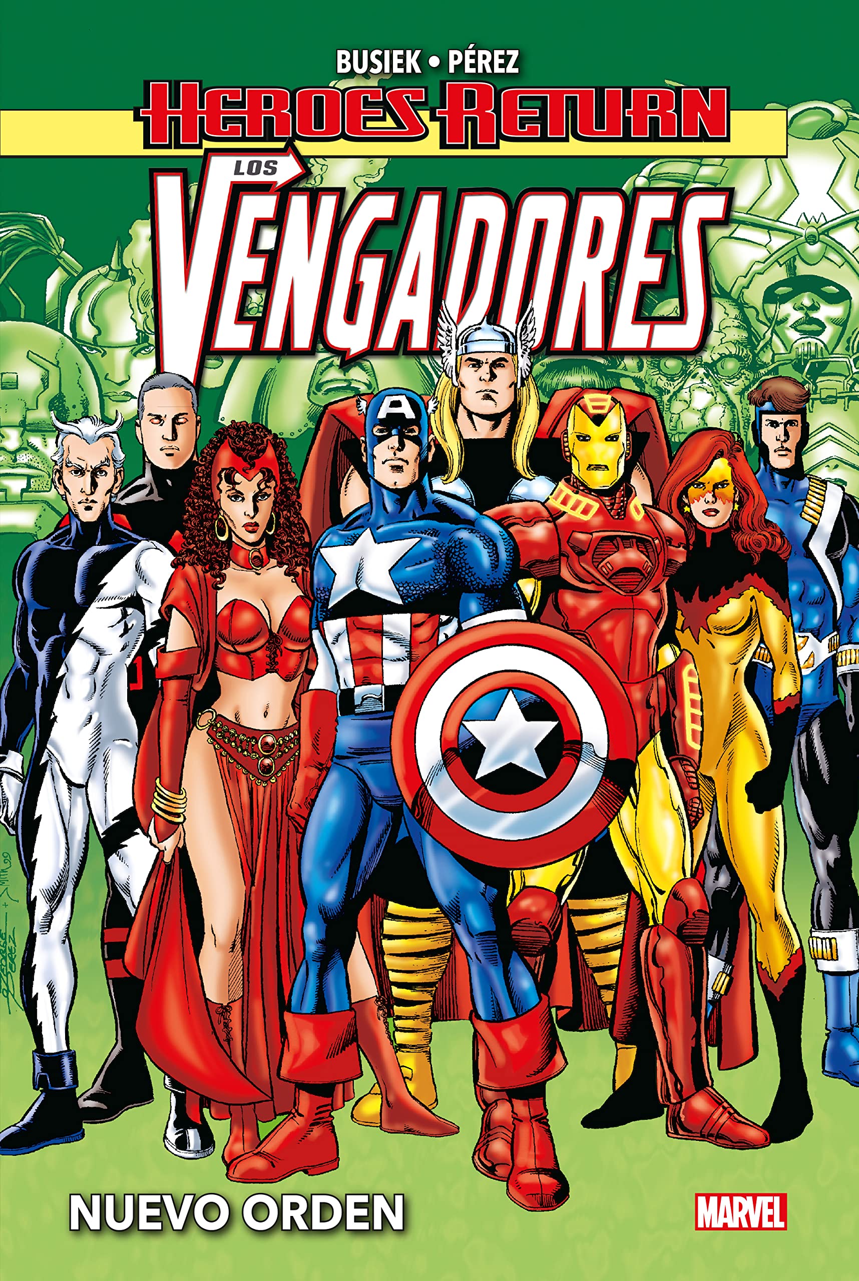 Héroes return vengadores 3. nuevo orden book