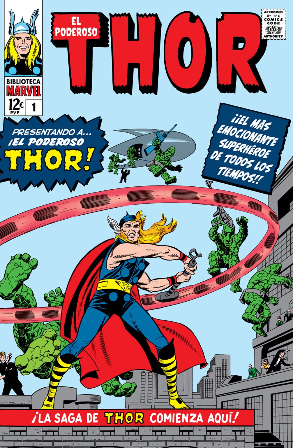 Biblioteca marvel el poderoso thor 1. 1962-63: journey into mystery 83-92 usa Superheroes