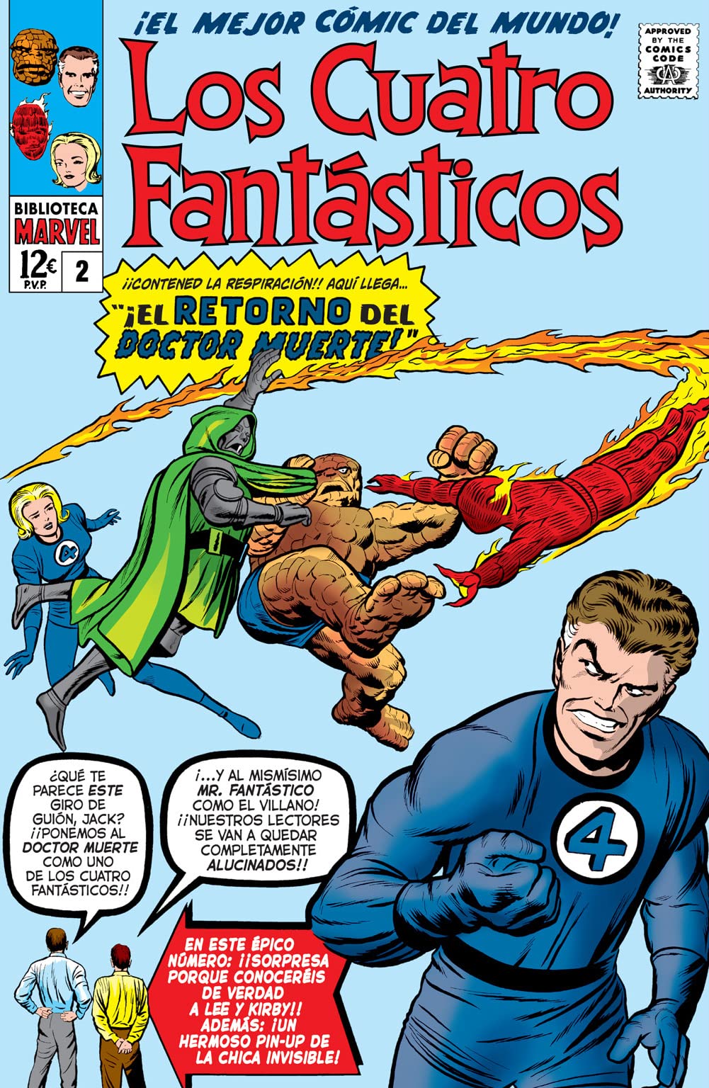 Biblioteca marvel los 4 fantásticos 2. 1962-63. fantastic four 6-11 usa Superheroes