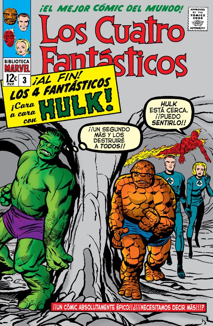 Biblioteca marvel los 4 fantásticos 3. 1963: fantastic four 12-17 usa Superheroes