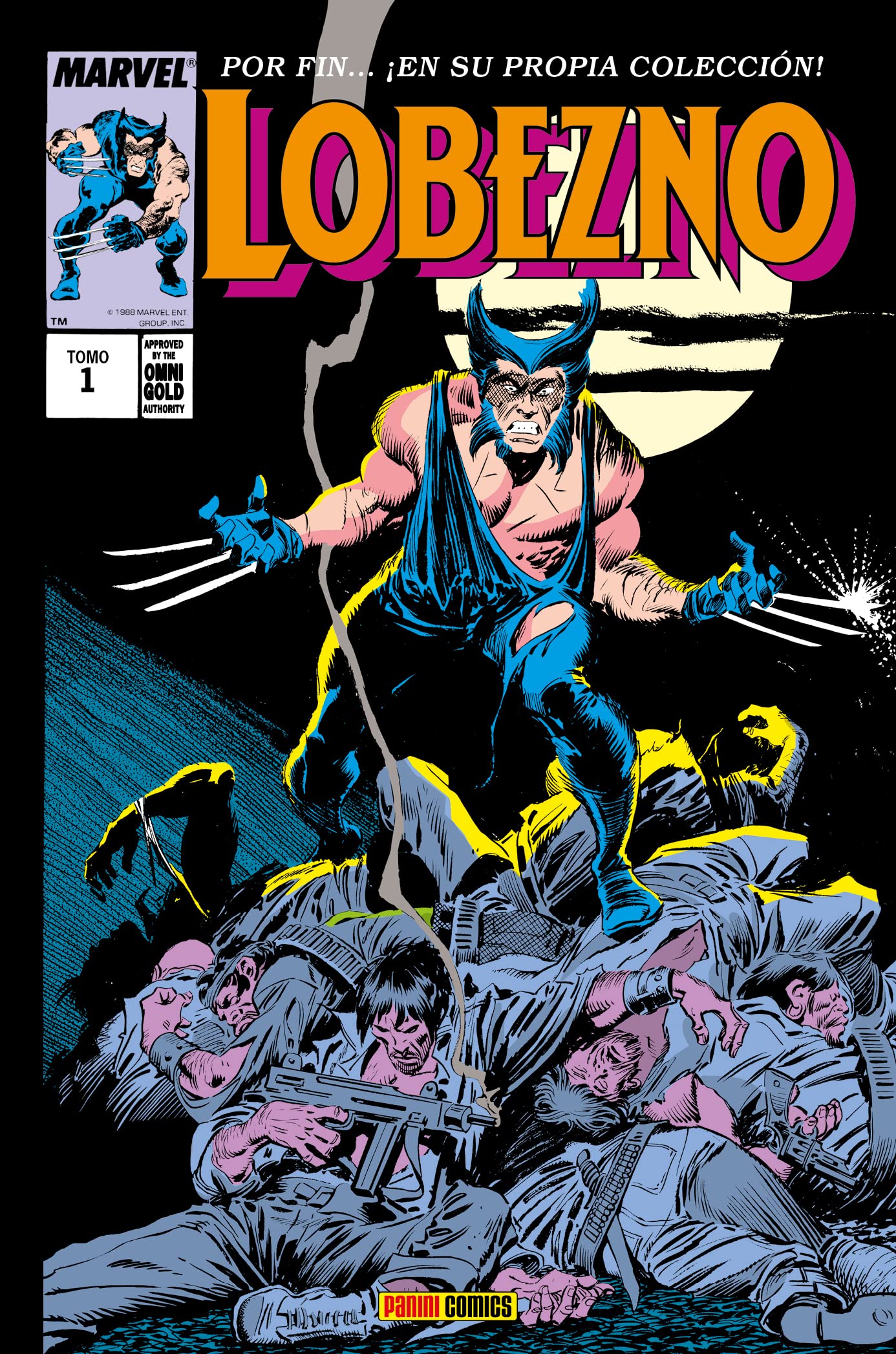 Marvel gold lobezno 1.noches de madripur book