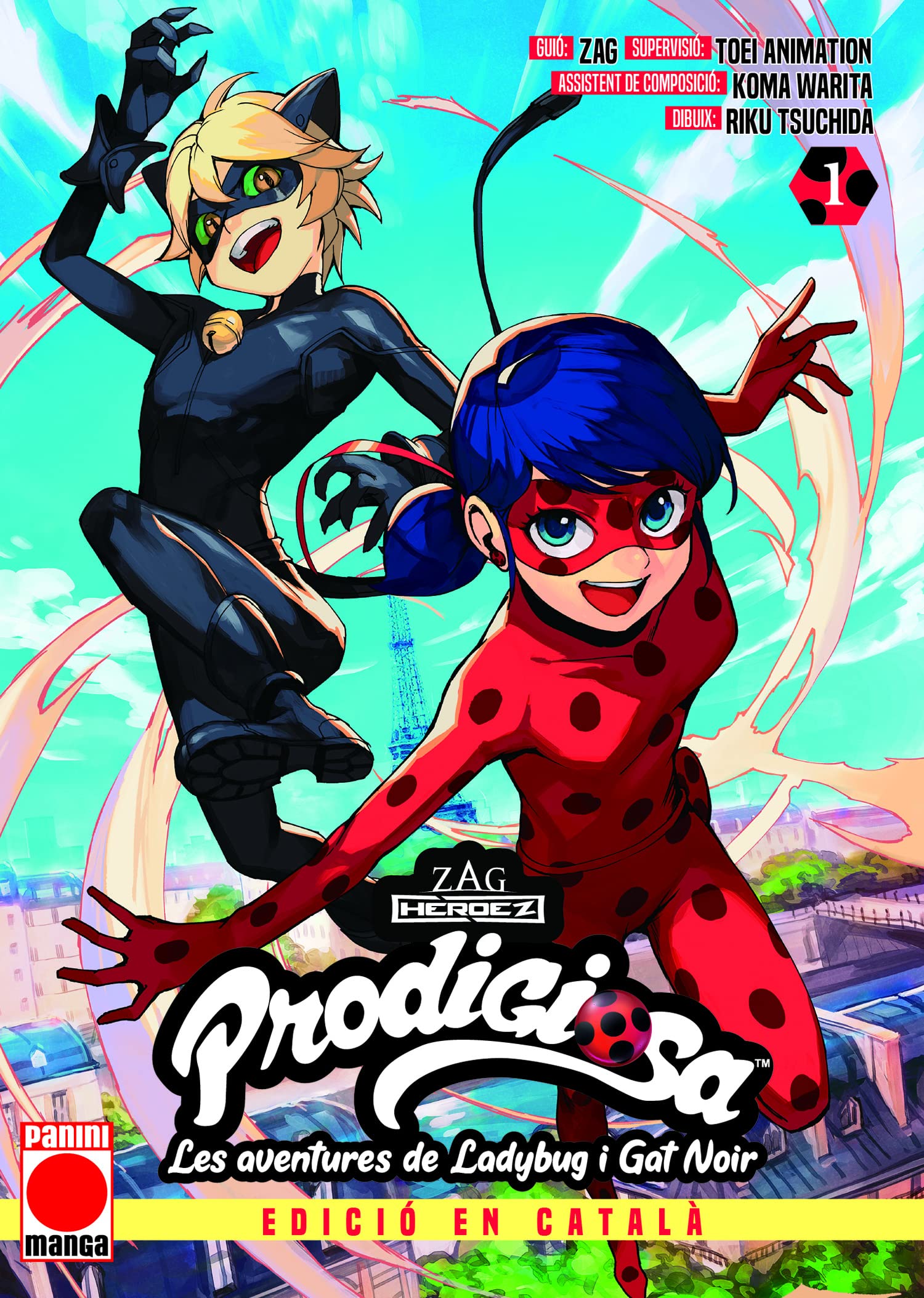 Prodigiosa. les aventures de lady bug i cat noir n.1 (edició en català) book