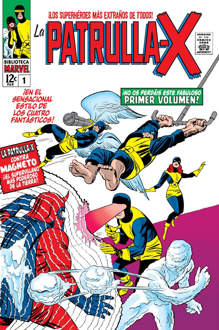 BIBLIOTECA MARVEL LA PATRULLA-X 1. 1963-64: THE X-MEN 1-6 USA book